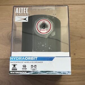 Altec Lansing Black Waterproof Wireless Speaker
